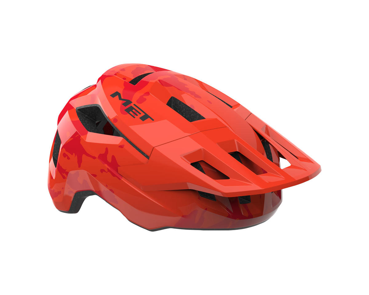 Met Shelter Youth Helmet (Red Glossy) (Universal Youth)
