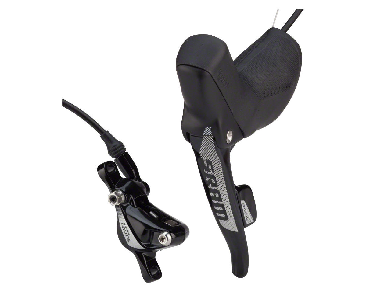 SRAM Rival 22 DoubleTap Hydraulic Road Disc Brake/Shift Lever Kit (Black) (Left) (Post Mount) (2x) (Caliper Included)