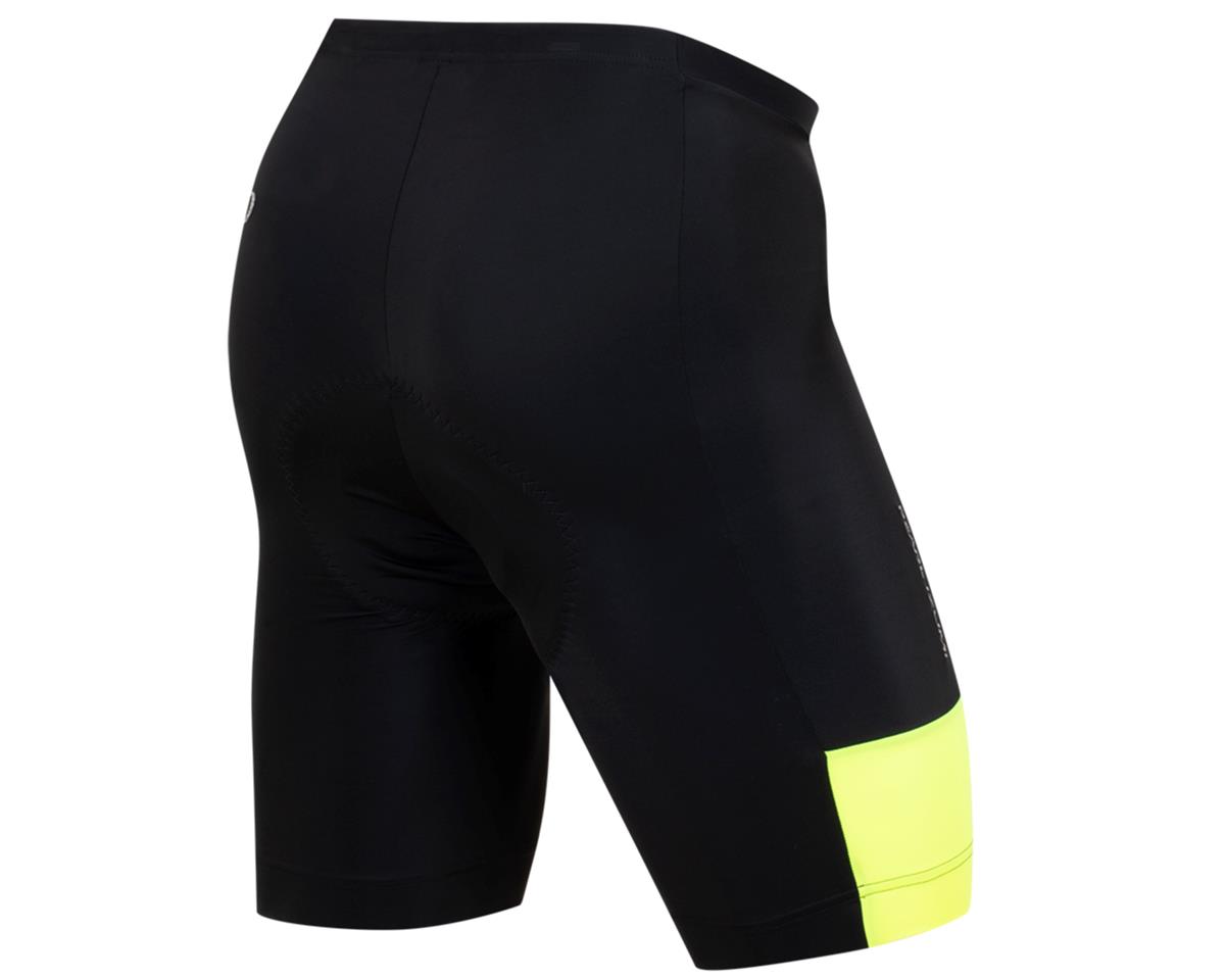 Pearl iZUMi Quest Shorts (Black/Screaming Yellow) (2XL)