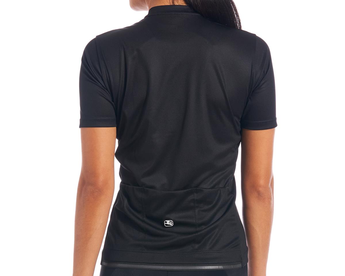 Giordana Women’s Fusion Short Sleeve Jersey (Black) (L)