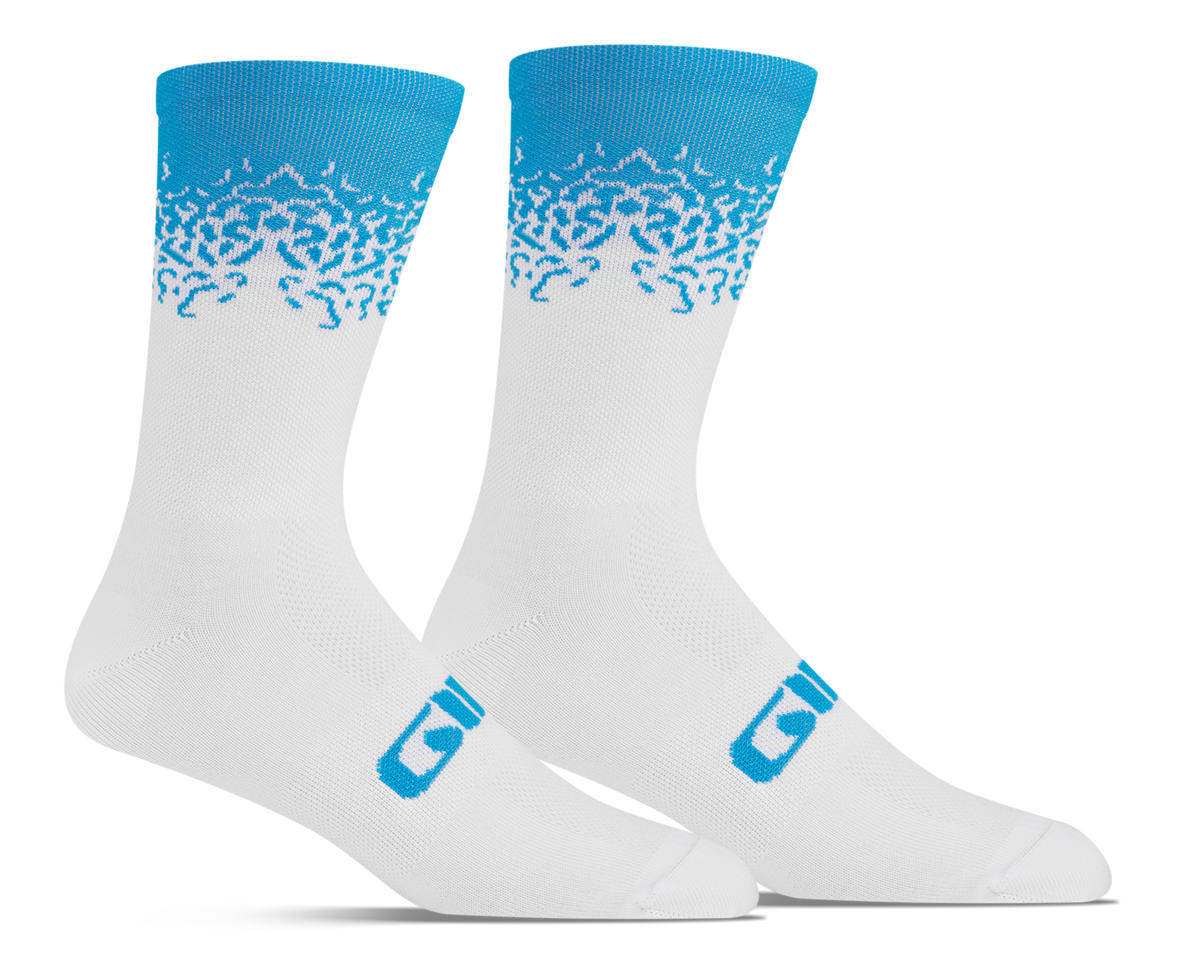 Giro Seasonal Merino Wool Socks (Ano Blue/White) (S)