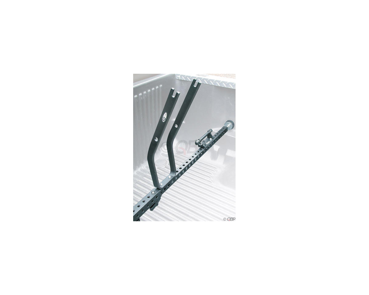 Delta Wheel Hitch Wheel Holder Mount for Truck Bed Bike Racks (Black)