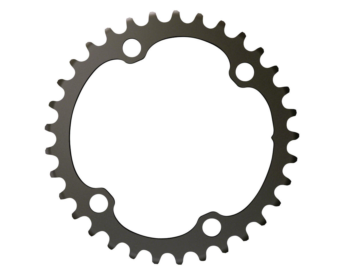 SRAM Force AXS Chainrings (Grey/Black) (2 x 12 Speed) (107mm BCD) (Inner) (33T)