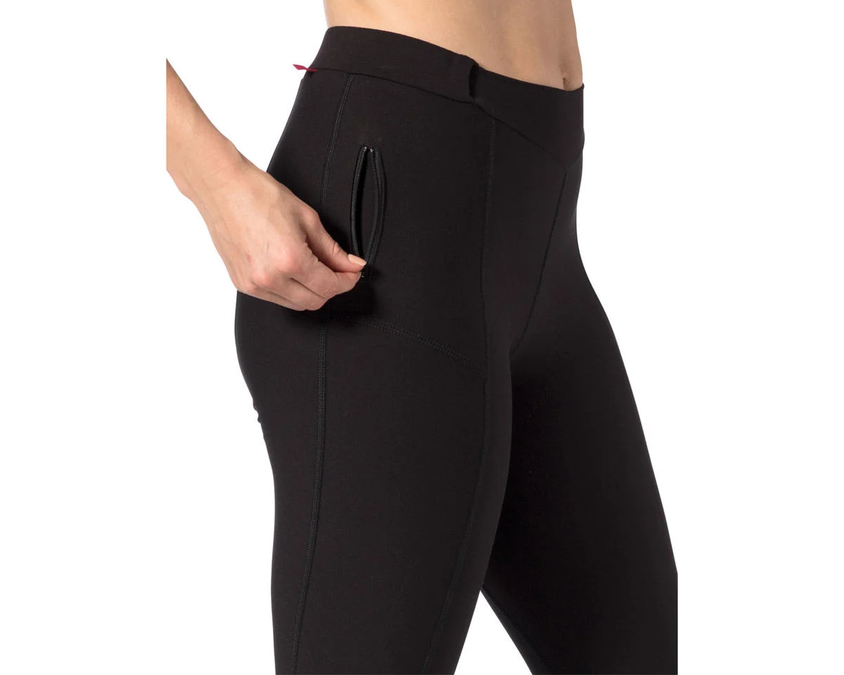 Terry Coolweather Tight (Black) (Regular Length Version) (S)