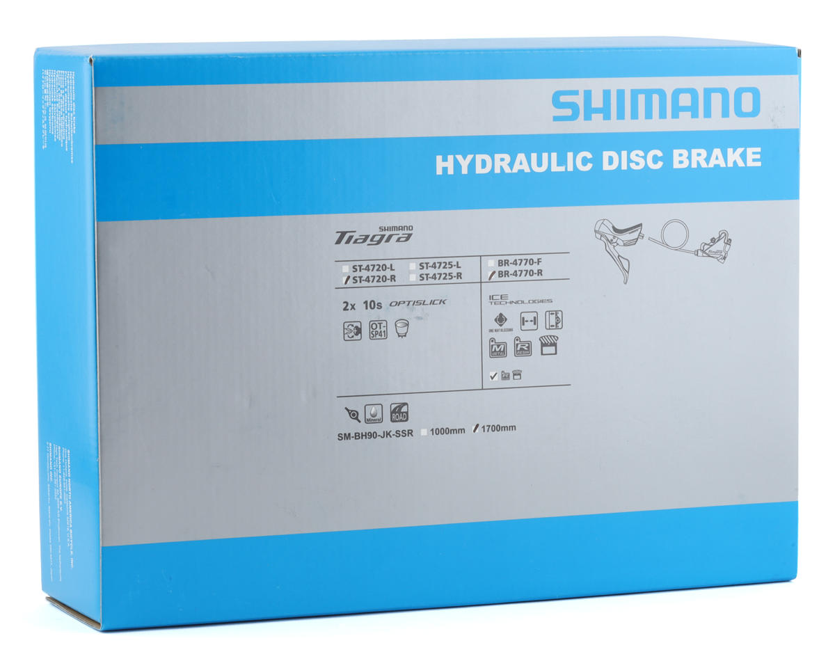 Shimano Tiagra ST-4720 Hydraulic Shift/Brake Lever Kit (Grey) (Flat Mount) (Right) (10 Speed) (Caliper Included)