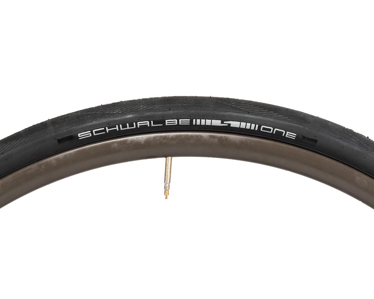 Schwalbe One Tubeless Road Tire (Black) (700c) (30mm) (Addix/RaceGuard) (Performance Line)