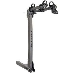 Kuat Beta Hitch Mounted Bike Rack (Grey Metallic) (2 Bikes) (2″ Receiver)