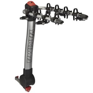 Yakima Ridgeback Bike Hitch Mount Rack (Silver) (4 Bikes) (1.25 & 2″ Receiver)