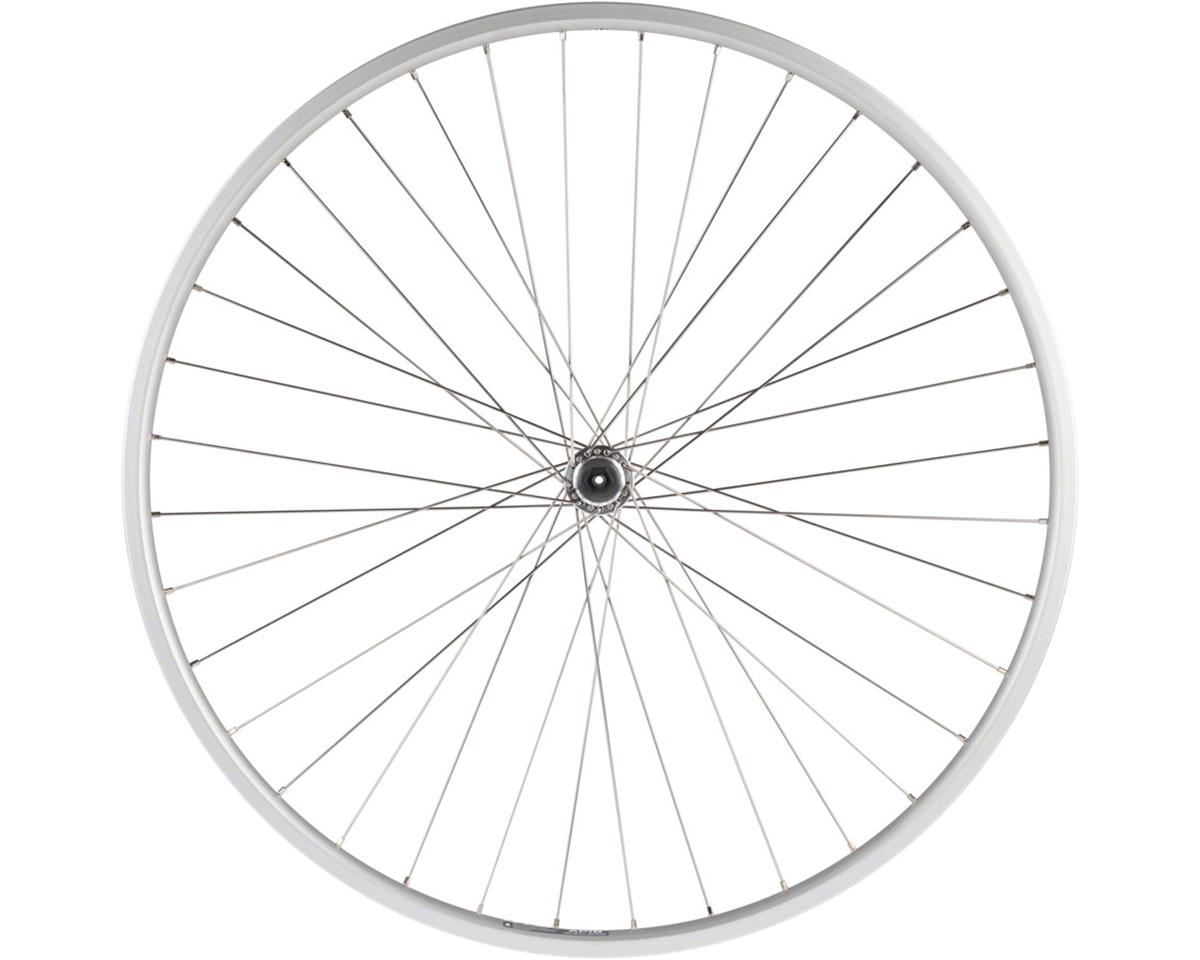 Quality Wheels Value Single Wall Series Front Wheel (27″) (QR x 100mm) (Rim Brake) (Silver) (Clincher)