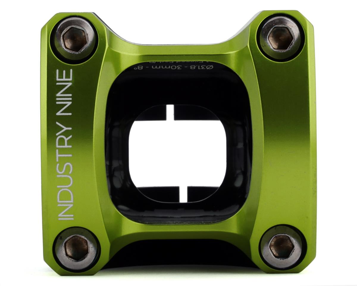 Industry Nine A318 Stem (Black/Lime) (31.8mm) (30mm) (8°)
