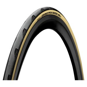 Continental Grand Prix 5000 AS TR Road Tire (Black/Cream Skin) (Tubeless) (All Season) (Folding) (Black Chili/Vectran Breaker)