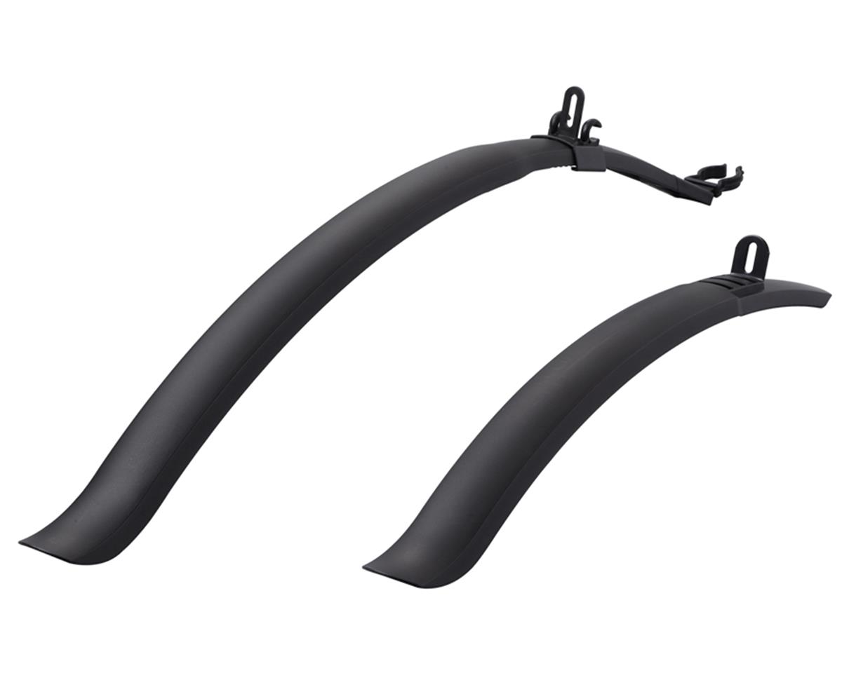 Giant Speedshield Clip-On Bike Fender Set (Black) (700c x 20-25mm)