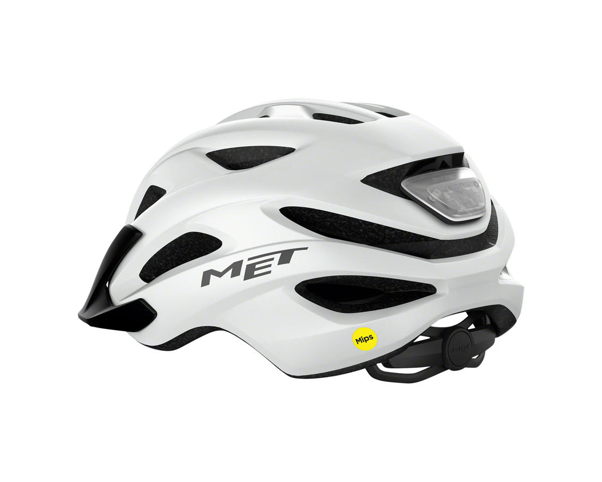 Met Crossover MIPS Helmet (White) (Universal Adult)