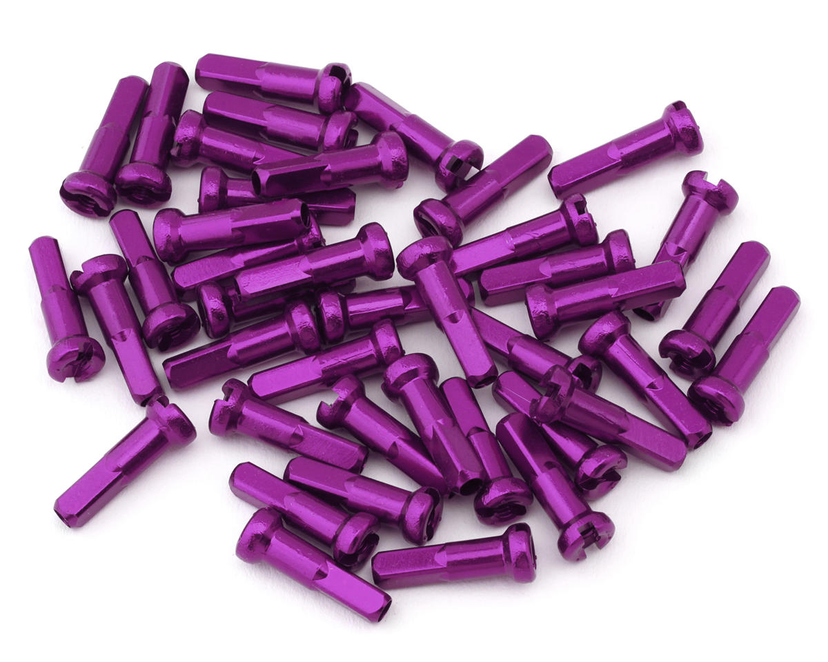 Merritt 14G Alloy Nipples (Purple) (Bag of 40)