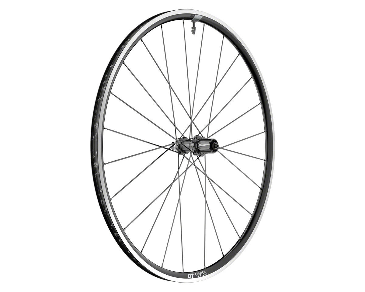 DT Swiss P 1800 Spline Road Wheel (Black) (Shimano HG 11/12) (Rear) (QR x 130mm) (700c) (Rim Brake) (Tubeless)