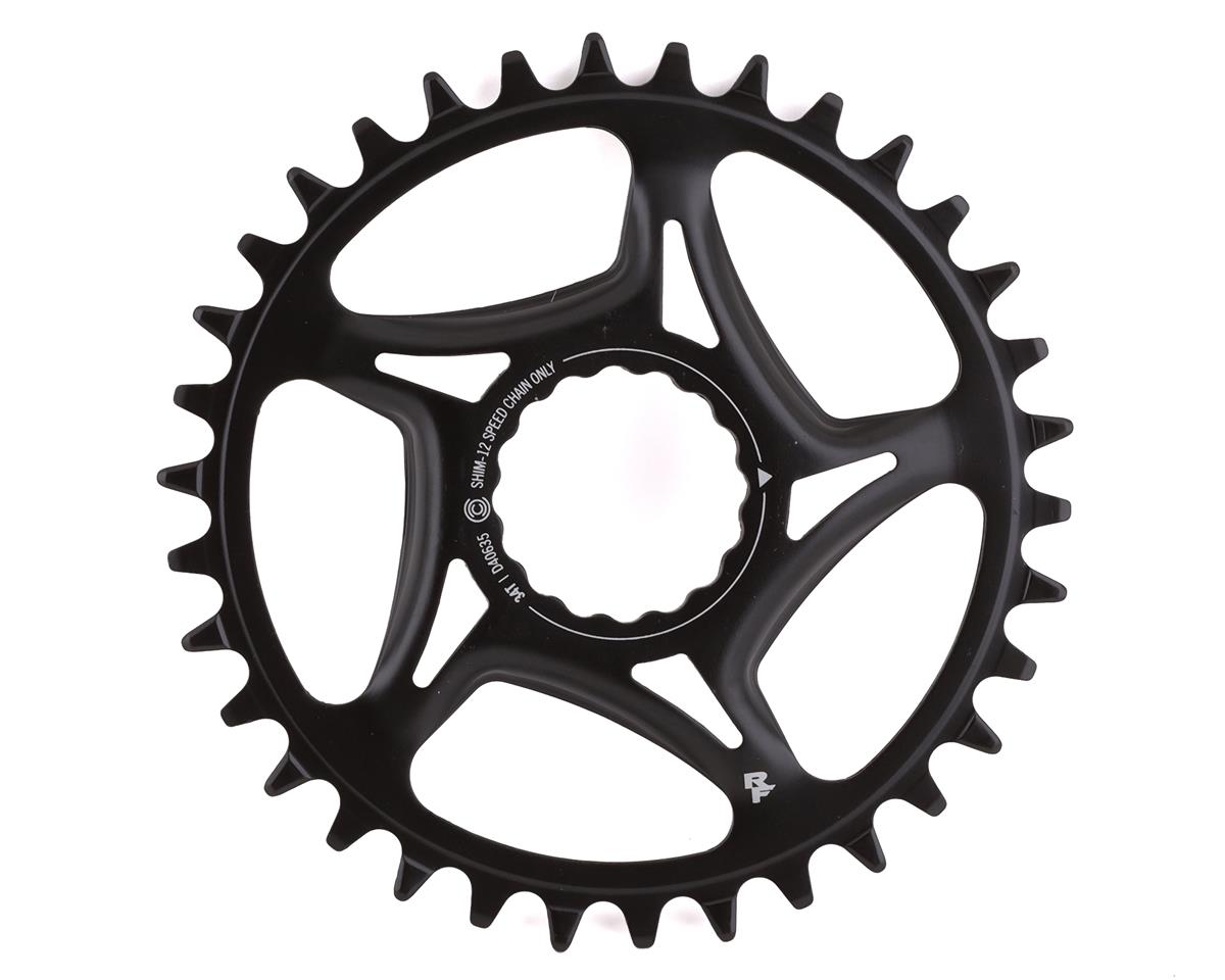 Race Face Narrow-Wide CINCH Direct Mount Chainring (Black) (Shimano 12 Speed) (Single) (34T) (Steel) (3mm Offset/Boost)