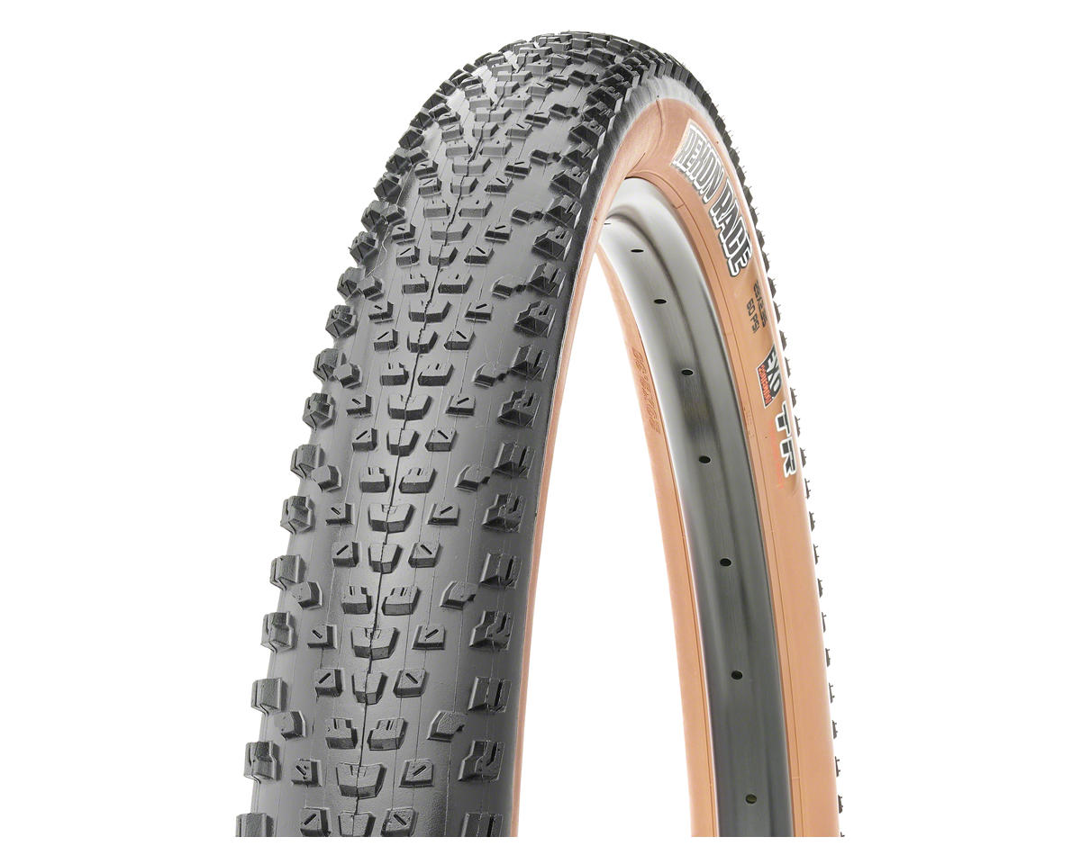 Maxxis Rekon Race Tubeless XC Mountain Tire (Tan Wall) (29″) (2.25″) (Dual/EXO)