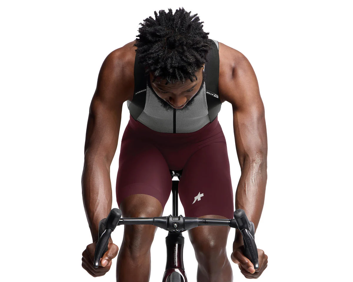 Assos Mille GT Bib Short (S11) (Burgundy Red) (L)