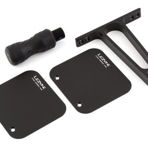 Lezyne CNC Alloy Wall Hook (Black) (1 Bike)