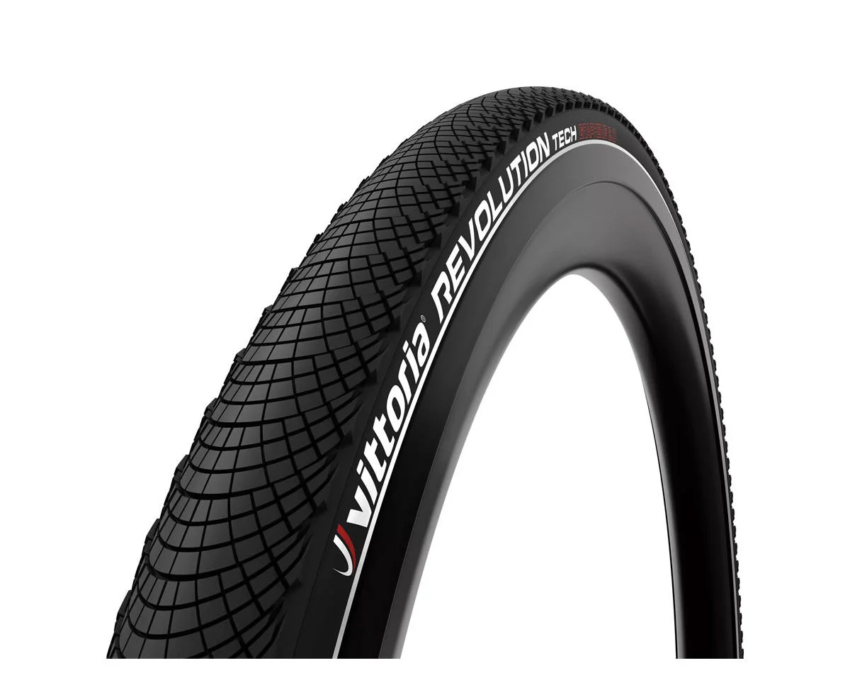 Vittoria Revolution Tech City Tire (Black/Reflective) (26″) (2.0″) (559 ISO) (Wire) (Graphene 2.0/Solid Shielding)
