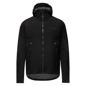 Gore Wear Fernflow Hooded Windbreaker (Black) (Men’s) (S)
