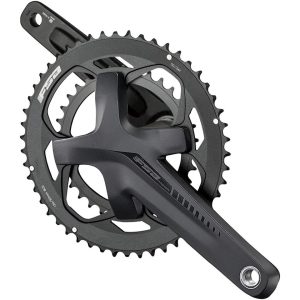 Full Speed Ahead Omega Road Crankset (Black) (175mm) (50/34T) (2 x 11 Speed) (MegaExo 19)