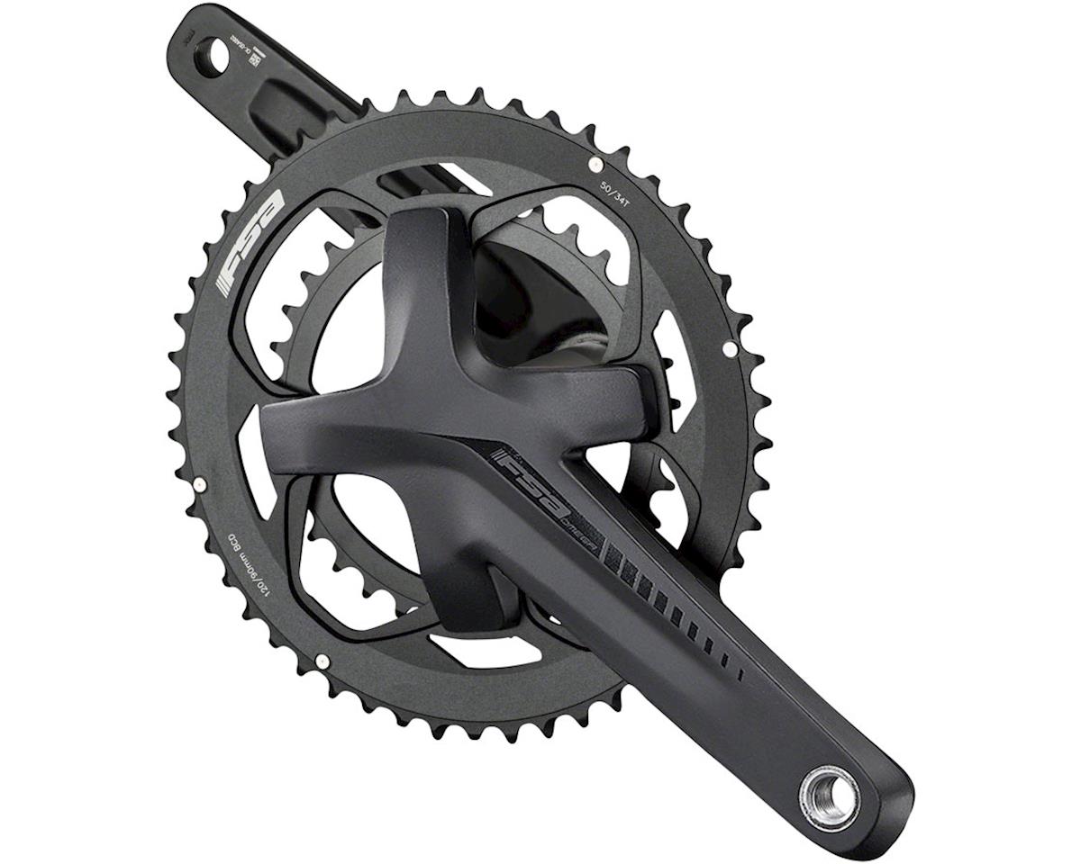 Full Speed Ahead Omega Road Crankset (Black) (175mm) (50/34T) (2 x 11 Speed) (MegaExo 19)