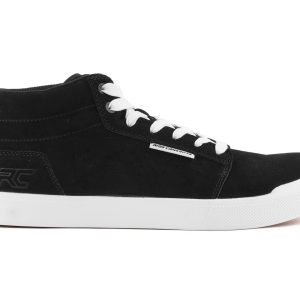 Ride Concepts Men’s Vice Mid Flat Pedal Shoe (Black/White) (7.5)