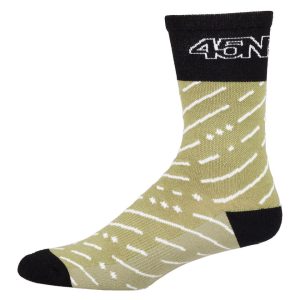 45NRTH Snow Band Midweight Wool Sock (Sage/Rosin) (S)