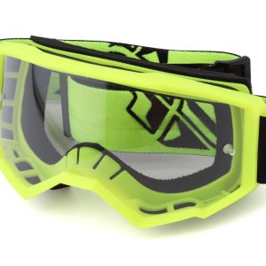 Fly Racing Focus Goggle (Black/Hi-Vis) (Clear Lens)
