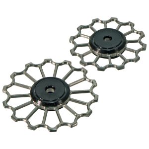 5Dev Titanium Derailleur Jockey Wheels (SRAM AXS E1/2024+) (RED/Force/Rival)