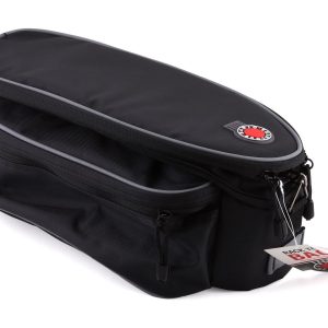 Banjo Brothers Expanding Rack Top Bag (Black) (12.7-15.2L)