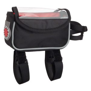 Banjo Brothers Top Tube Bag (Black) (0.67L)
