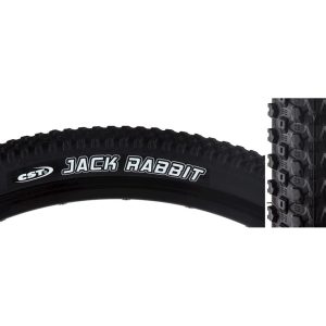CST Jackrabbit Mountain Bike Tire (Black) (29″) (2.1″) (Wire) (Single Compound)
