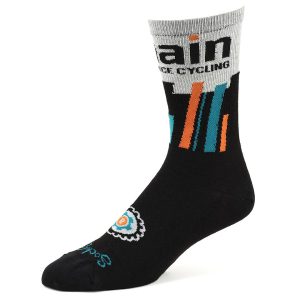 AMain Cycling Custom Acrylic Socks by SockGuy (6″ Cuff) (S/M)